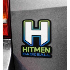 Hitmen Baseball Car Magnet